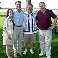 Hillary, Dave, me & Glenn