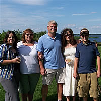 Tanya, Mom Poole, Jerry, Heidi & Kyle
