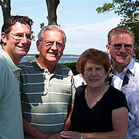 Russ, Dad, Mom & me.