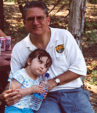 Daddy & his little girl 2002