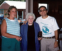 Dorothy Grills, her daughter & myself